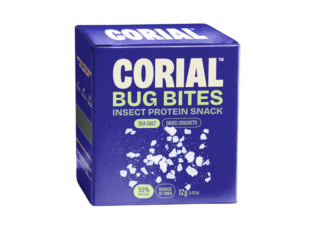 Corial Foods Grilos Desidratados Salgadinhos, 12g