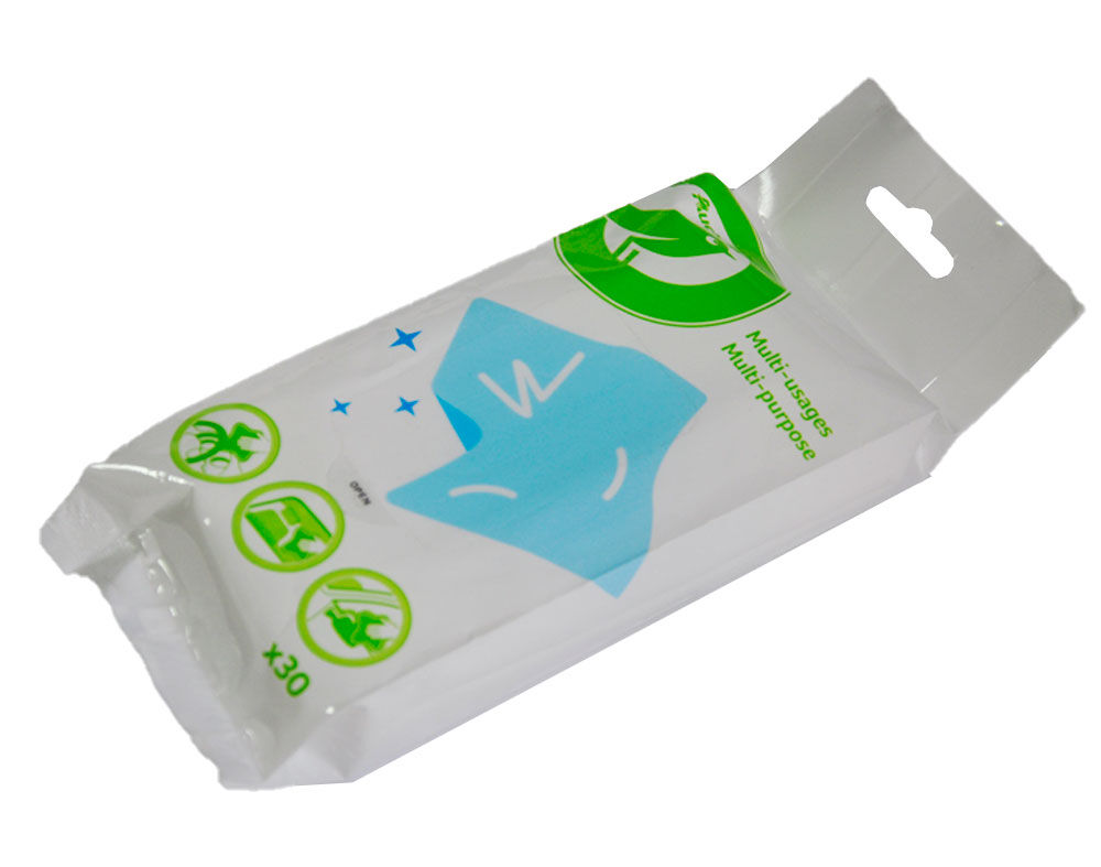 TOALHITAS AUCHAN MULTI-USOS 30 UNIDADES image number 0