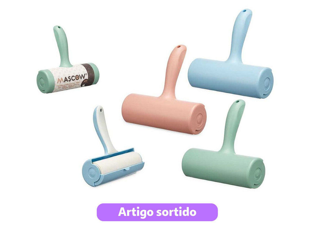 ROLO ADESIVO PELOS MASCOW 60 FOLHAS CORES SORTIDAS