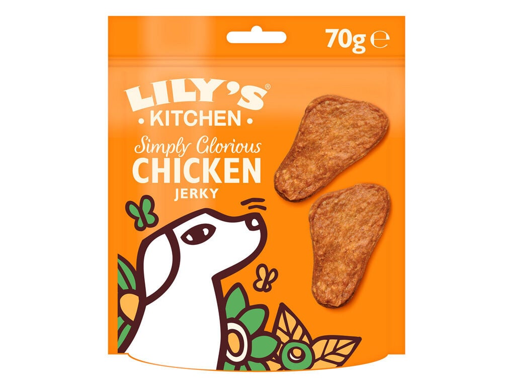 SNACKS C&Atilde;O LILY'S KITCHEN FRANGO JERKY 70G image number 0