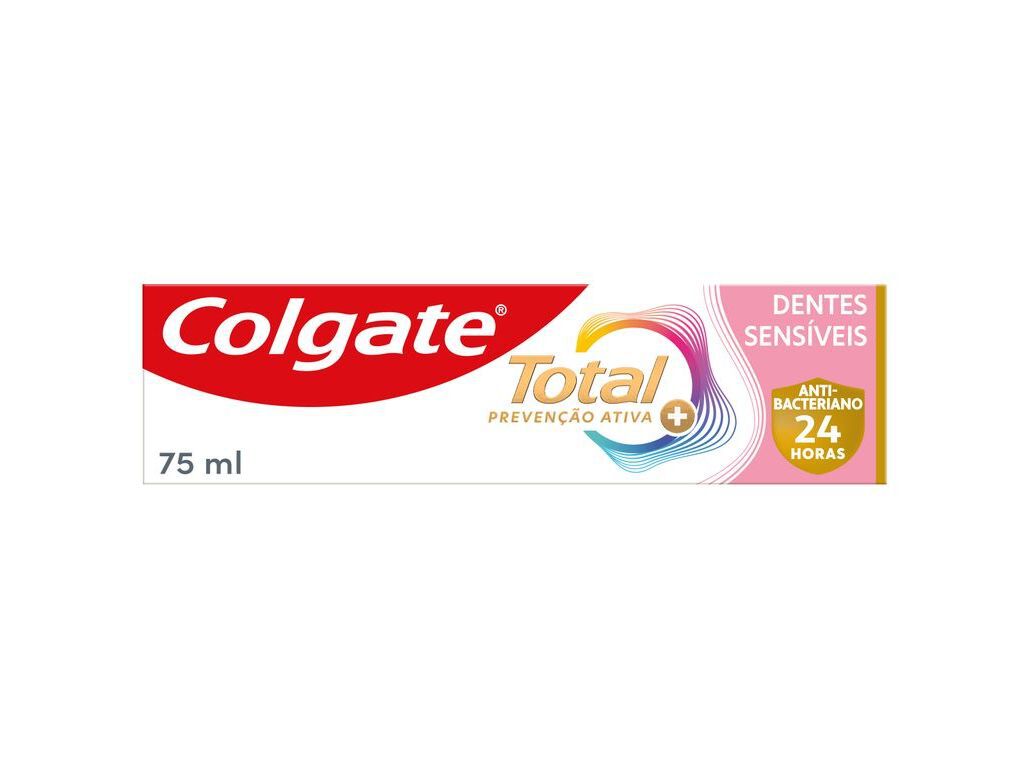 PASTA DE DENTES PROTE&Ccedil;&Atilde;O TOTAL AVAN&Ccedil;ADA SENSIBILIDADE COLGATE 75ML image number 1