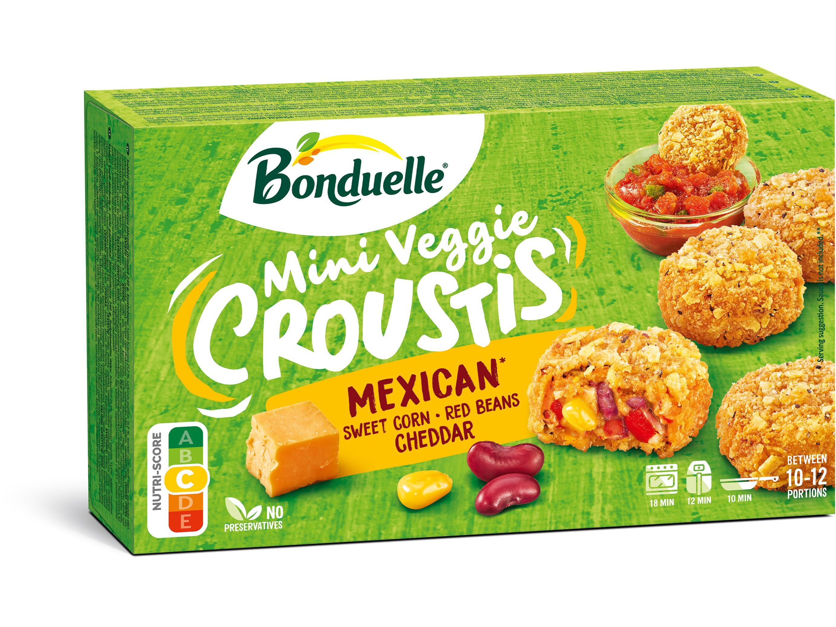 MINI VEGGIE CROUSTIS BONDUELLE MEXICAN 240G image number 0