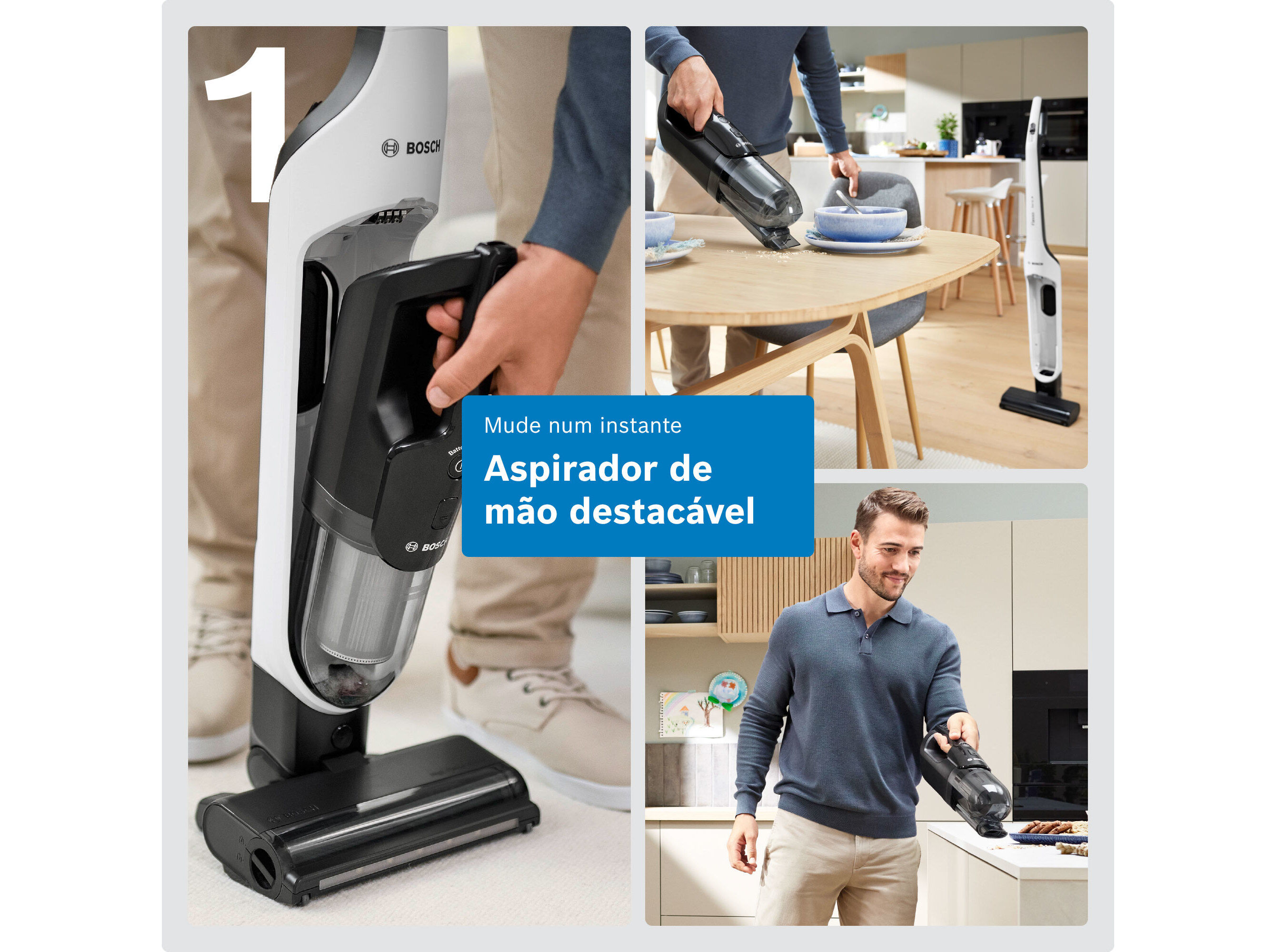 ASPIRADOR VERTICAL SEM FIOS BOSCH SERIE 4 FLEXXO BHH4WM28 28 V image number 3