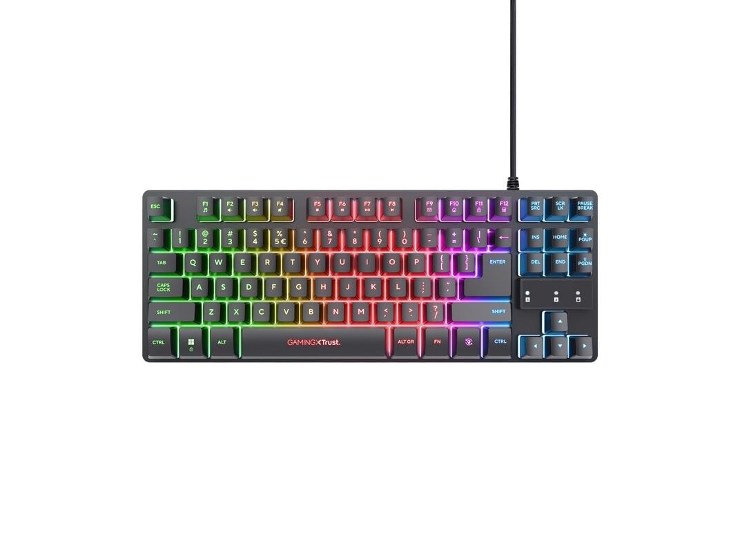 BUNDLE GAMING TRUST KITTRUGAM GXT 794 3EM1 (TECLADO + RATO + TAPETE RATO) image number 1