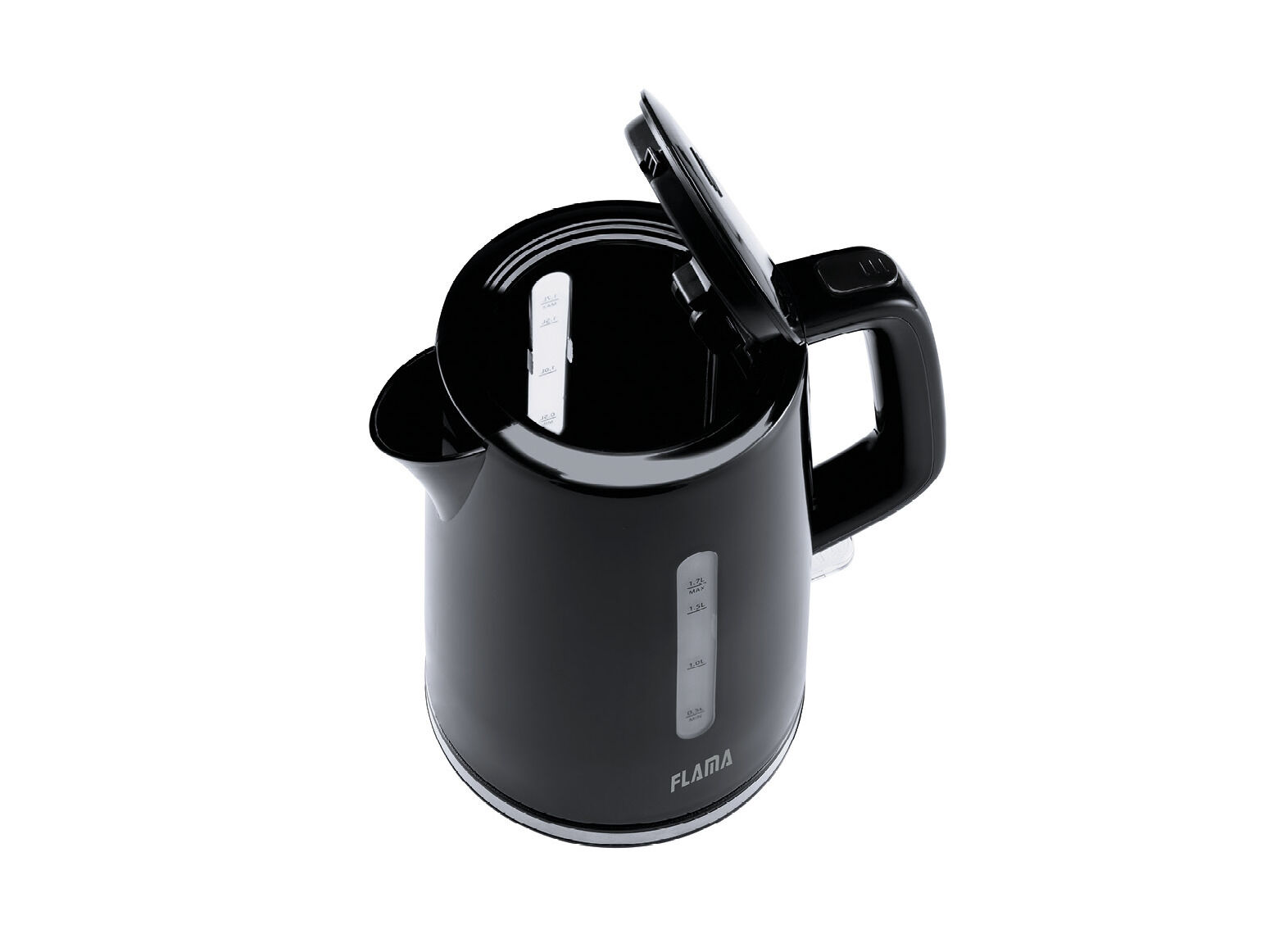 JARRO EL&Eacute;TRICO FLAMA 727FL PRETO 1.7L 2200W image number 1