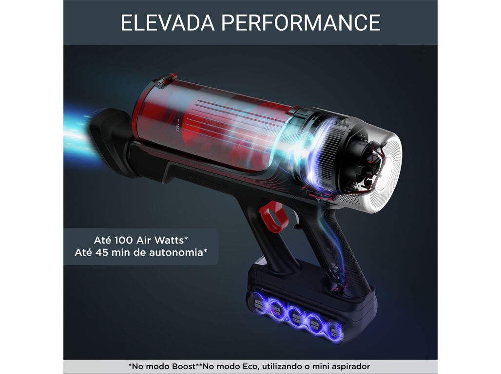 ASPIRADOR VERTICAL SEM FIOS ROWENTA RH2079WO X-FORCE FLEX 9.60 ANIMAL CARE image number 1