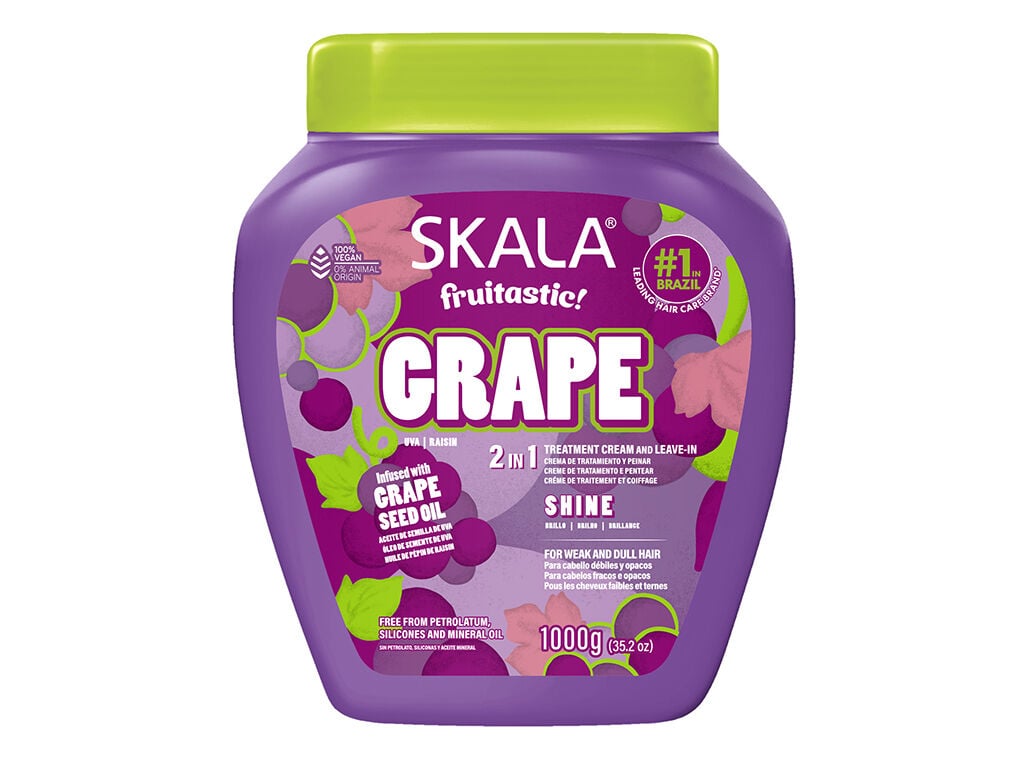 M&Aacute;SCARA CABELO SKALA UVA FRUTASTICA 1000G image number 0