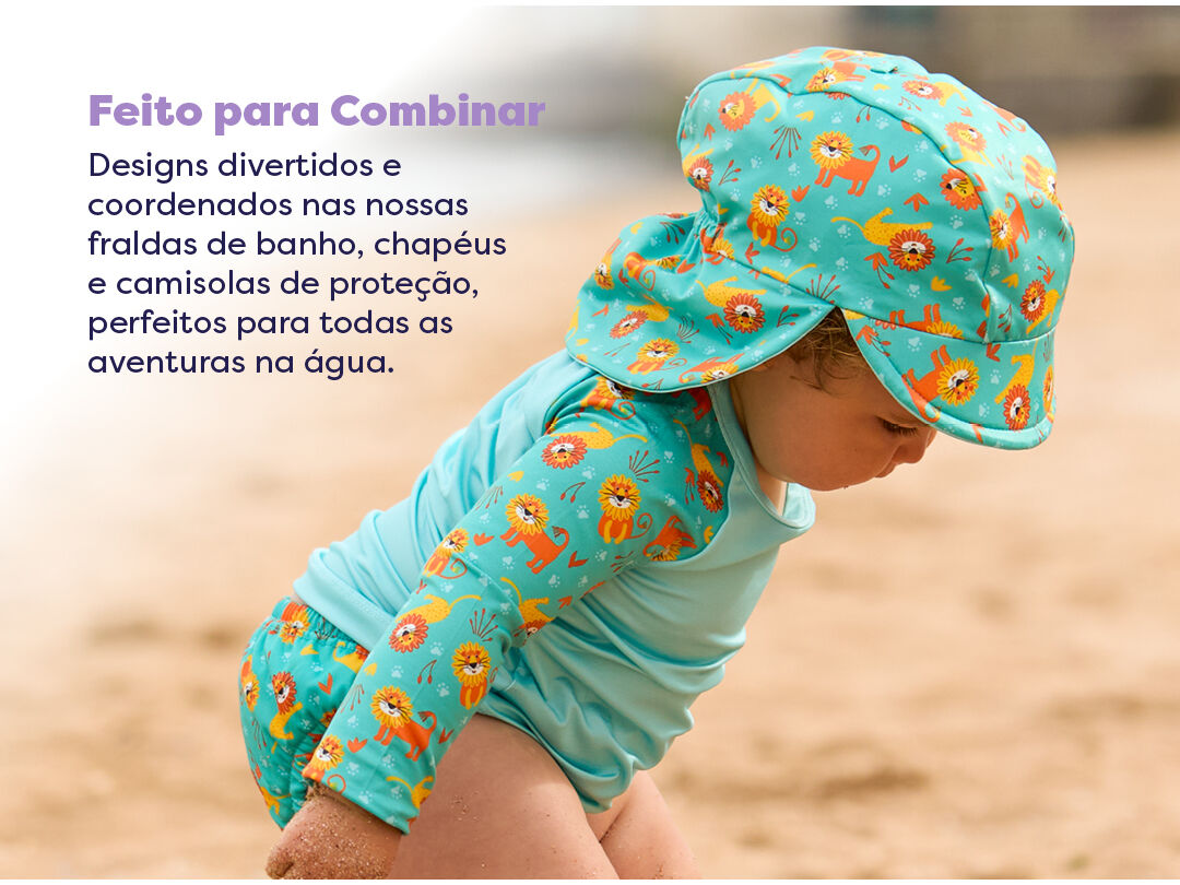CHAP&Eacute;U REVERS&Iacute;VEL BAMBINO MIO LE&Otilde;ES SPF40+ 1-3A image number 6