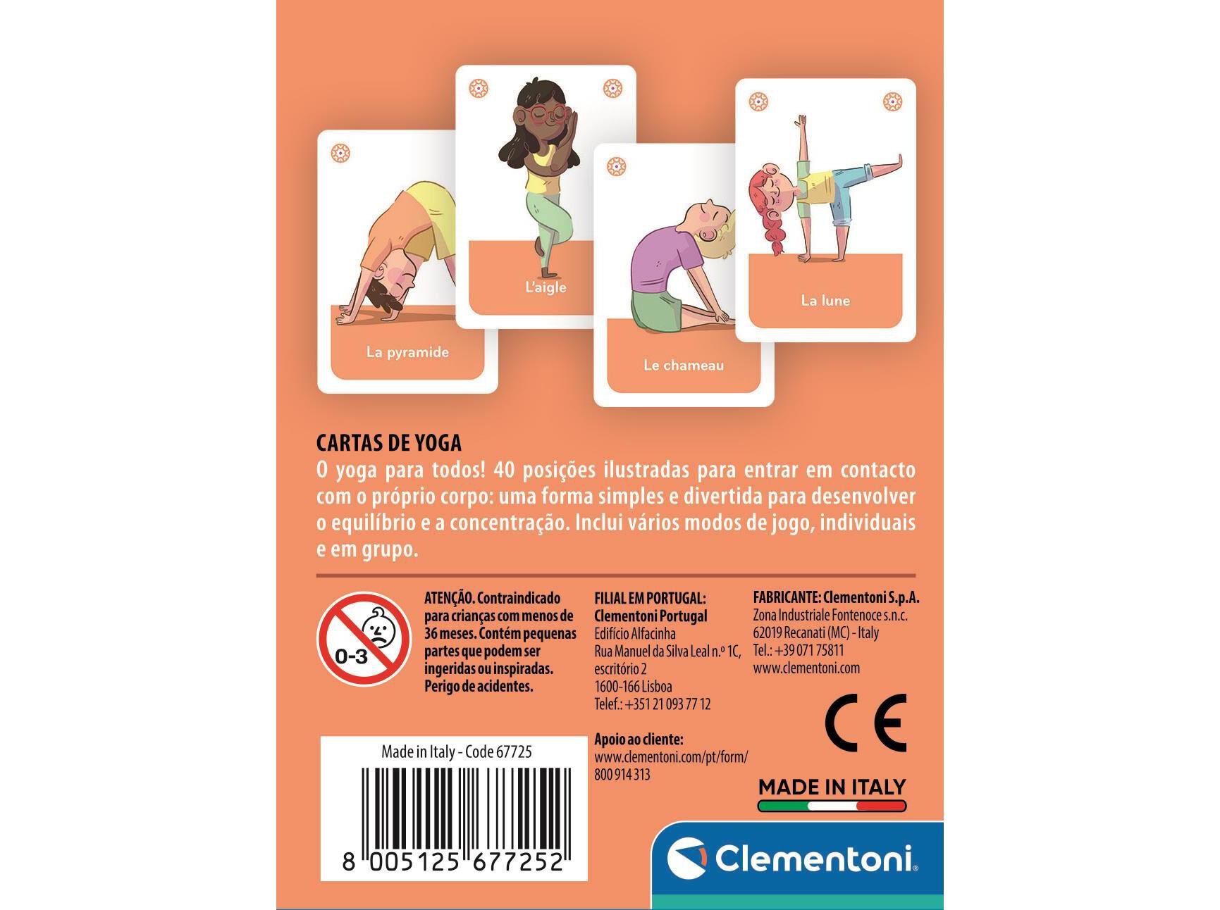 CARTAS DE YOGA CLEMENTONI image number 1