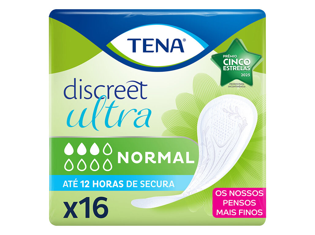 PENSO INCONTIN&Ecirc;NCIA TENA ULTRA DISCREET 16UN