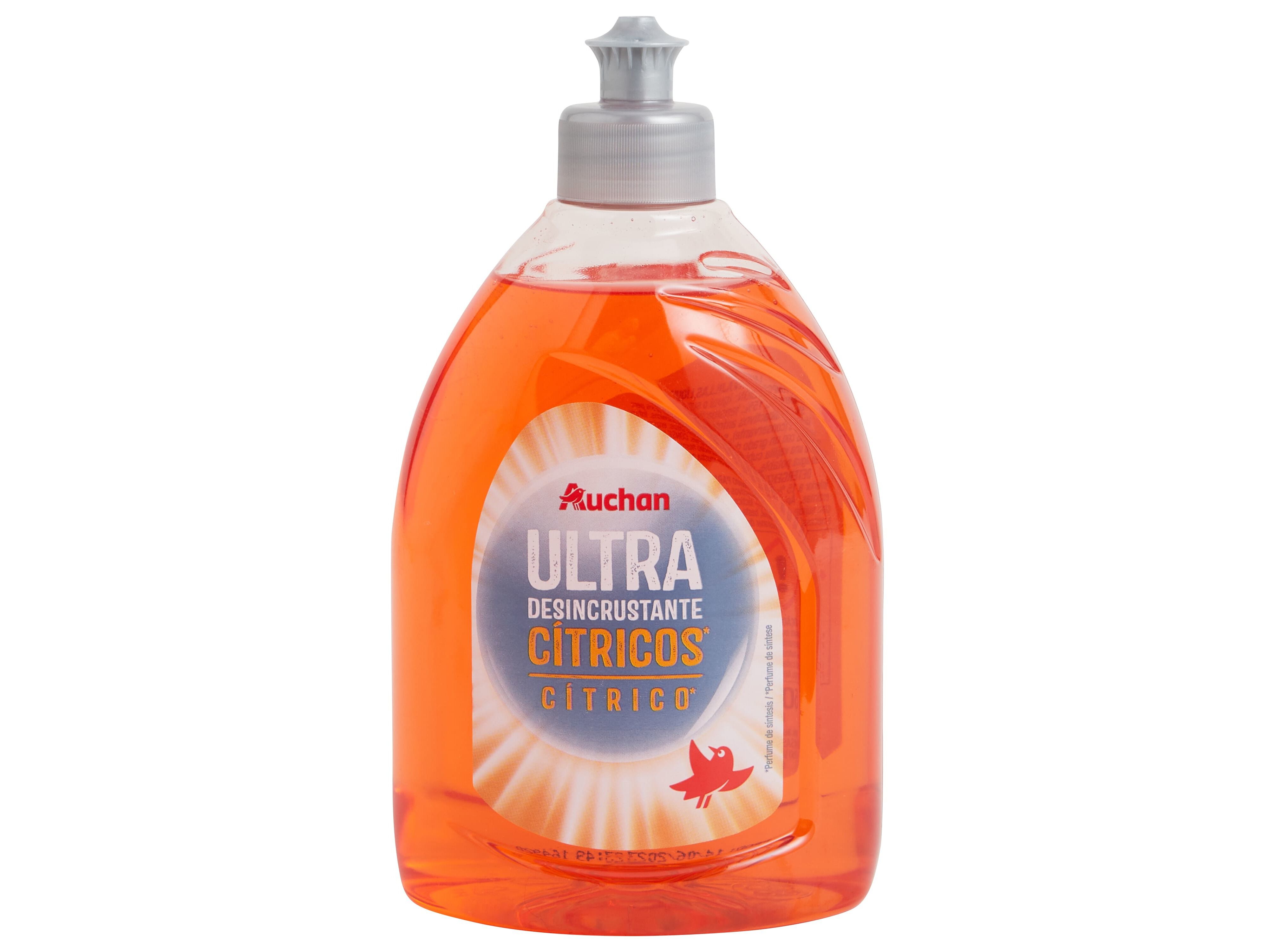 DETERGENTE LOI&Ccedil;A MANUAL AUCHAN ULTRA CONCENTRADO C&Iacute;TRICO 500ML image number 0