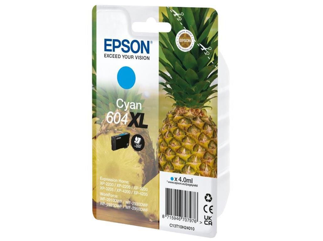 TINTEIRO ORIGINAL EPSON SINGLEPACK CYAN 604XL image number 1