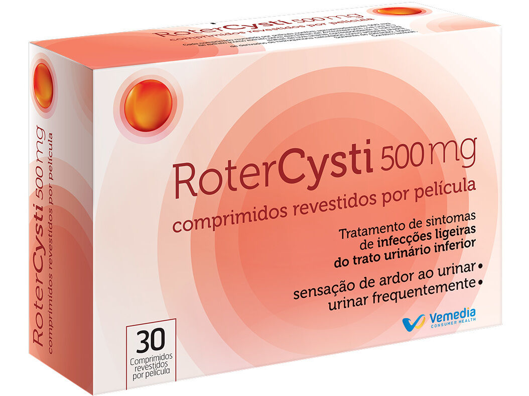 COMPRIMIDOS ROTERCYSTI 500MG 30UN image number 0