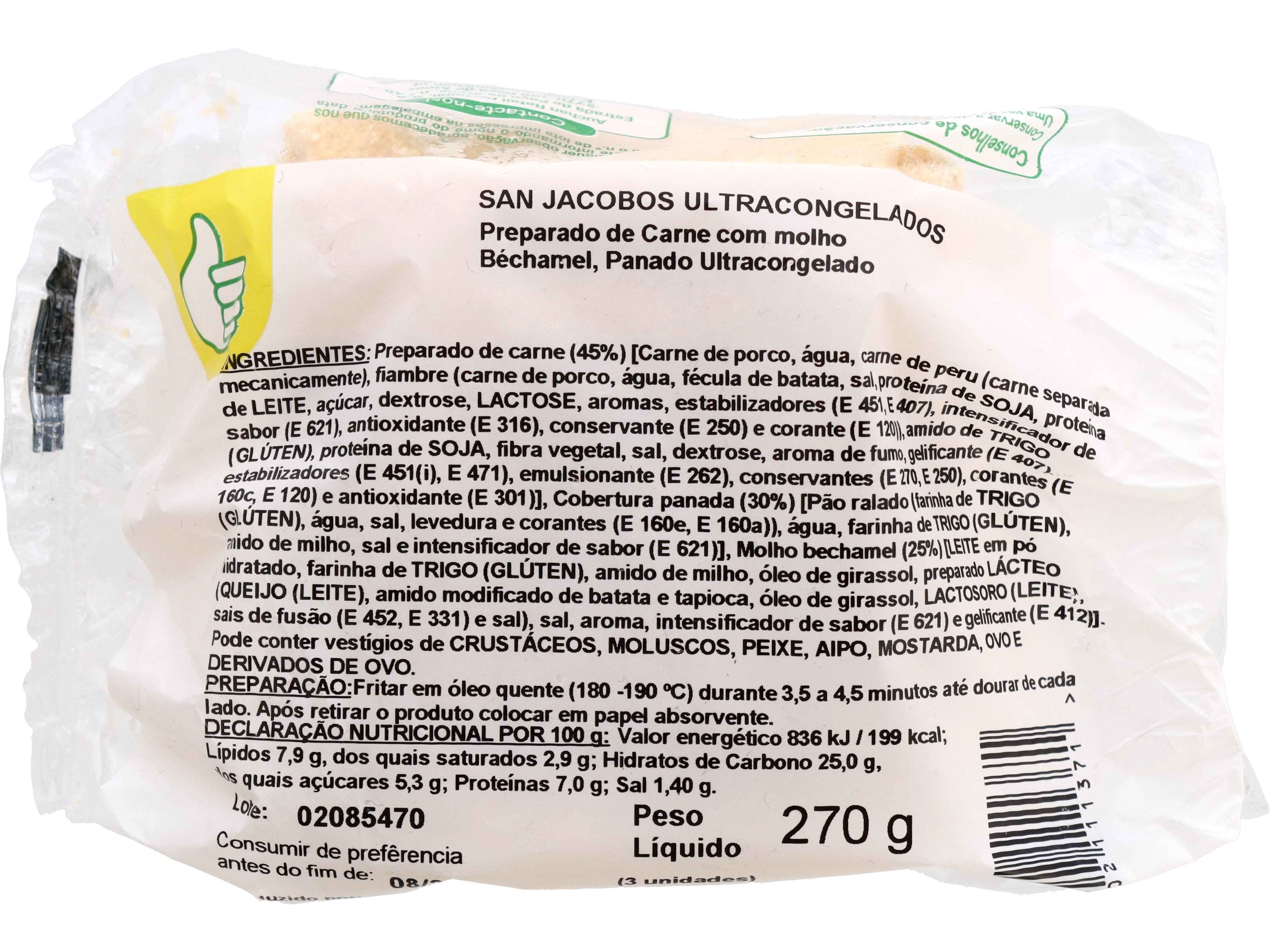 SAN JACOBOS POLEGAR ULTRACONGELADOS 270G