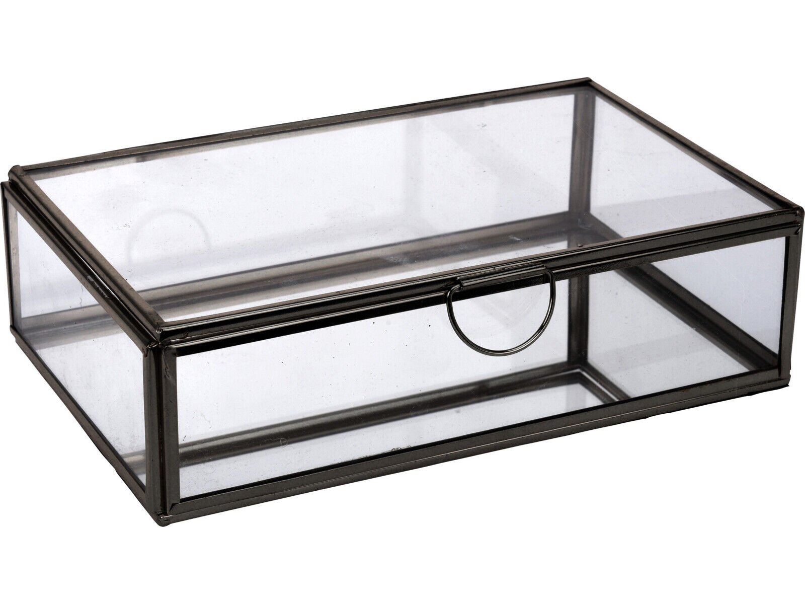 CAIXA JOIAS VIDRO 20X13.5X6CM image number 1