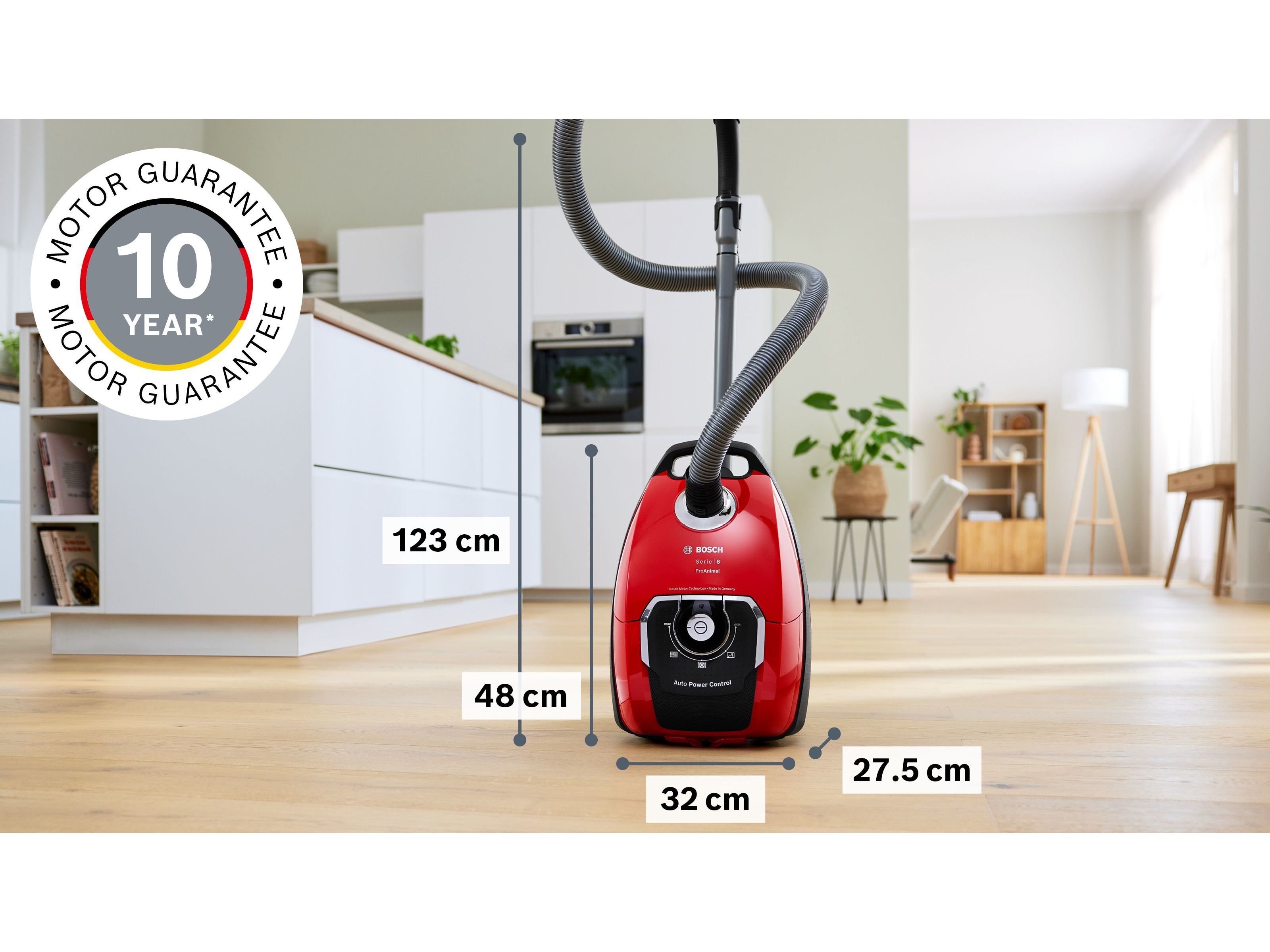 ASPIRADOR COM SACO BOSCH BGB8PET3A SERIE 8 PRO ANIMAL image number 1