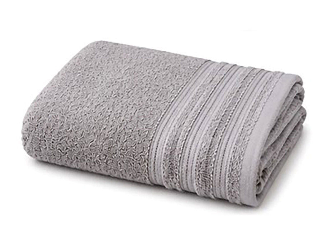LEN&Ccedil;OL DE BANHO ACTUEL CINZENTO 500G 100X150CM