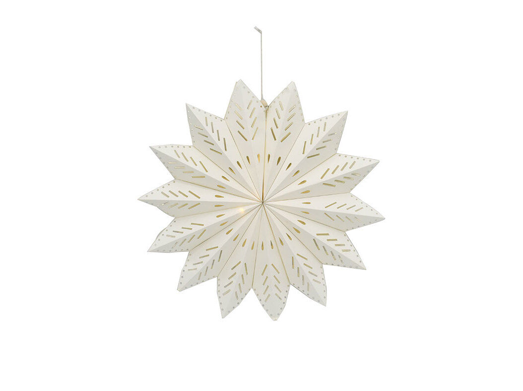ESTRELA DE PAPEL COM LED ACTUEL PARA PENDURAR &Oslash;40CM image number 0