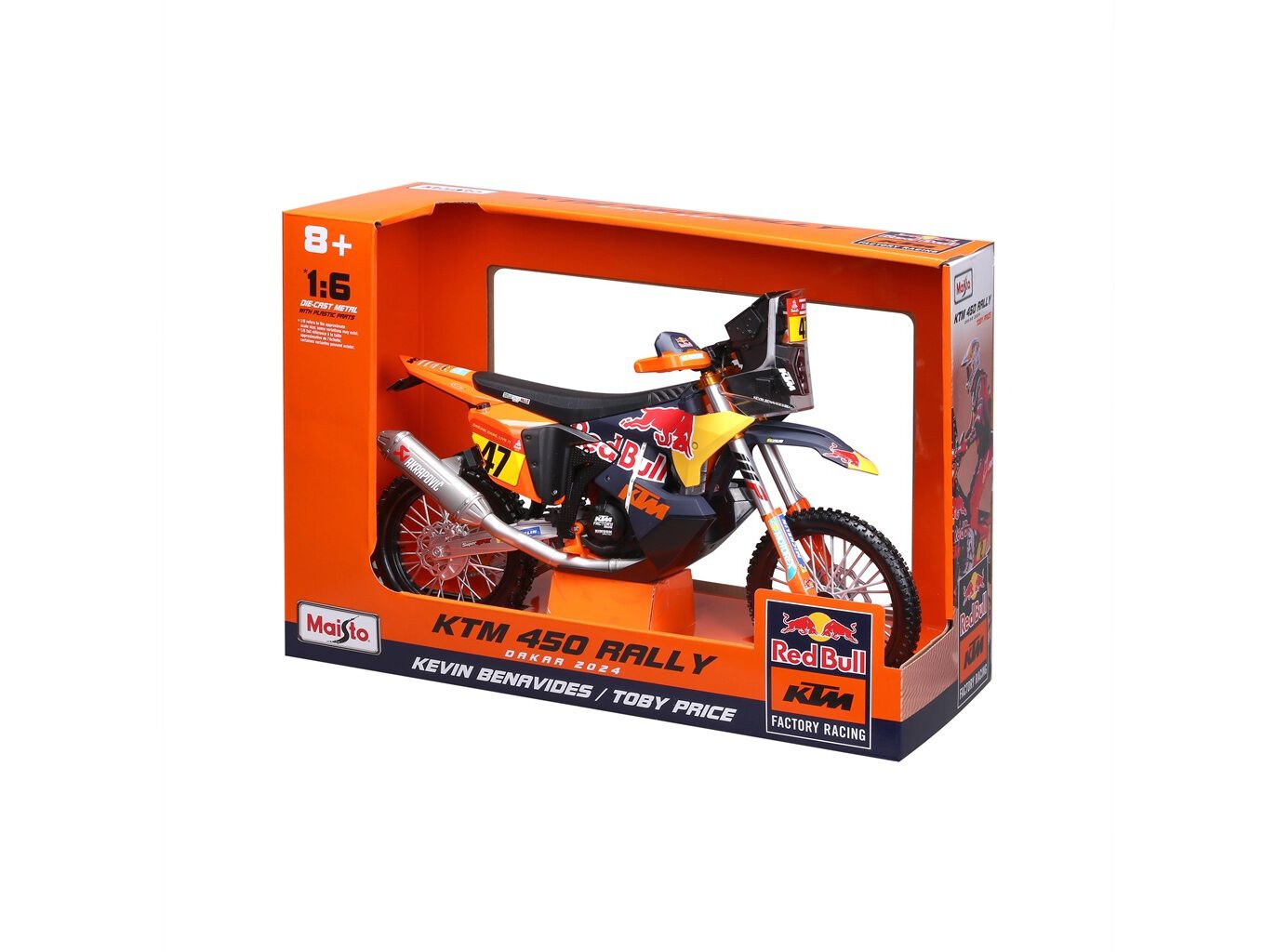 MOTA RALLY DAKAR MAISTO ESC: 1:6 image number 1