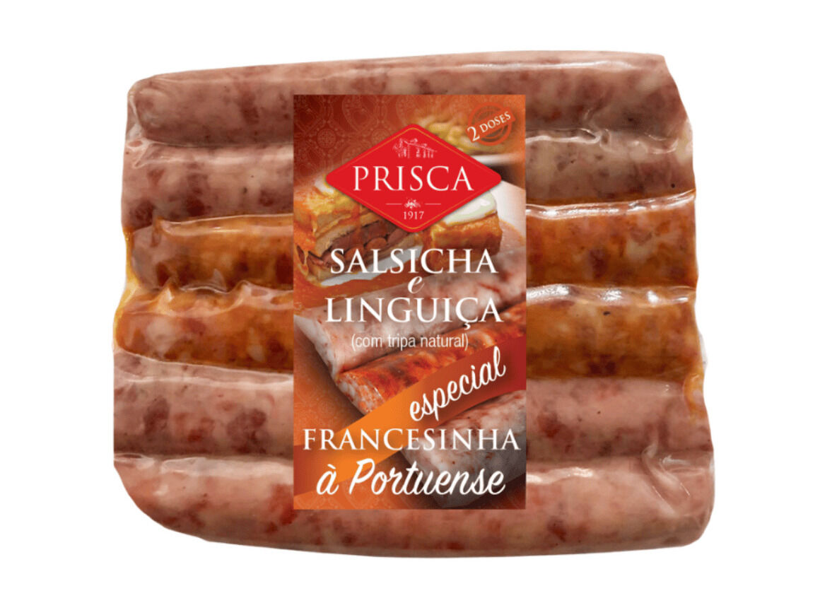 SALSICHA E LINGUI&Ccedil;A PRISCA ESPECIAL FRANCESINHA 180G image number 0