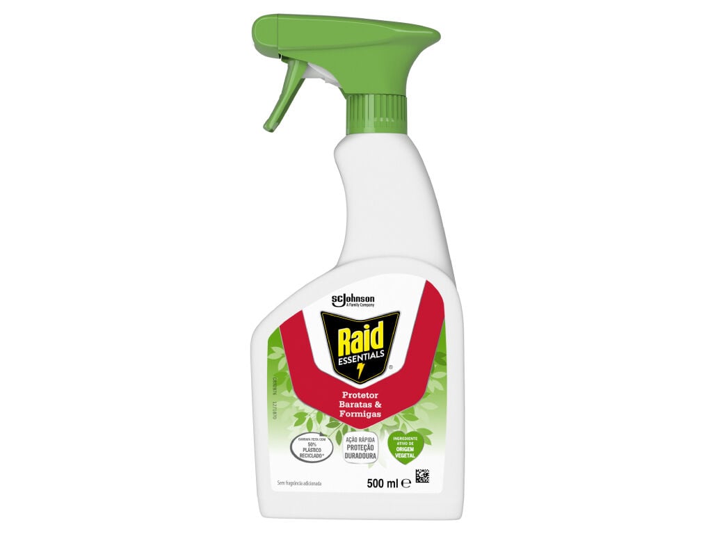 INSECTICIDA RASTEJANTES RAID ESSENTIALS SPRAY 500ML image number 0