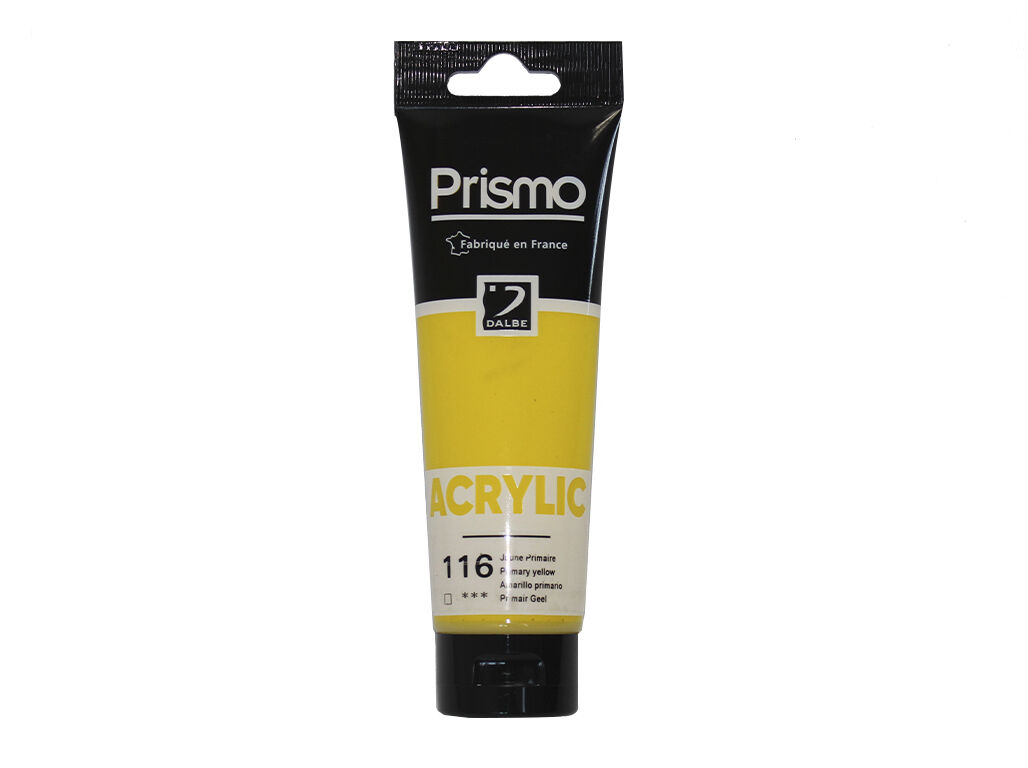 TINTA ACRILICA PRISMO AMARELO PRIM&Aacute;RIO 120ML
