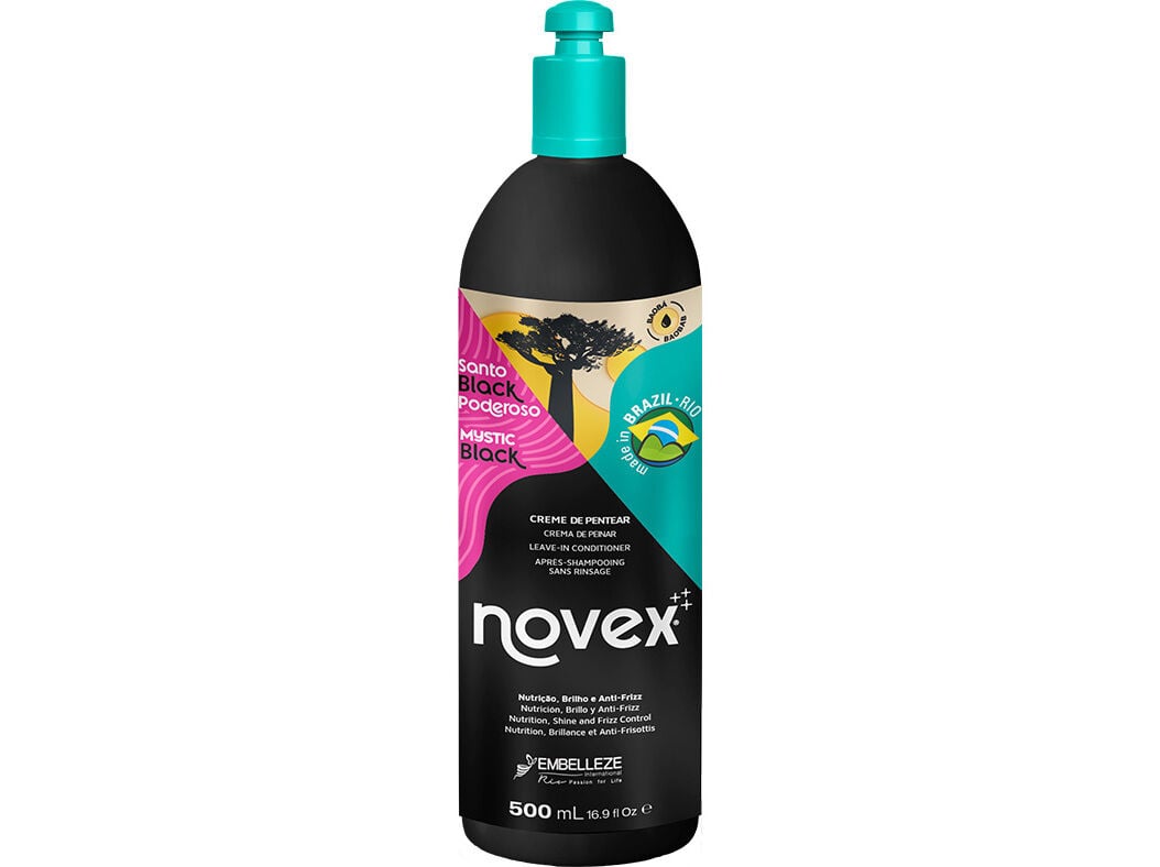 CREME PENTEAR NOVEX SANTO BLACK PODEROSO 500ML