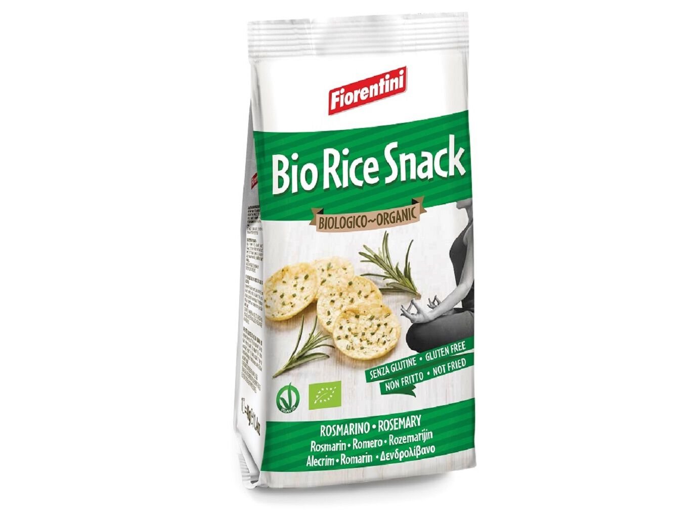 SNACK FIORENTINI RICE ALECRIM BIO SEM GL&Uacute;TEN 40G image number 1