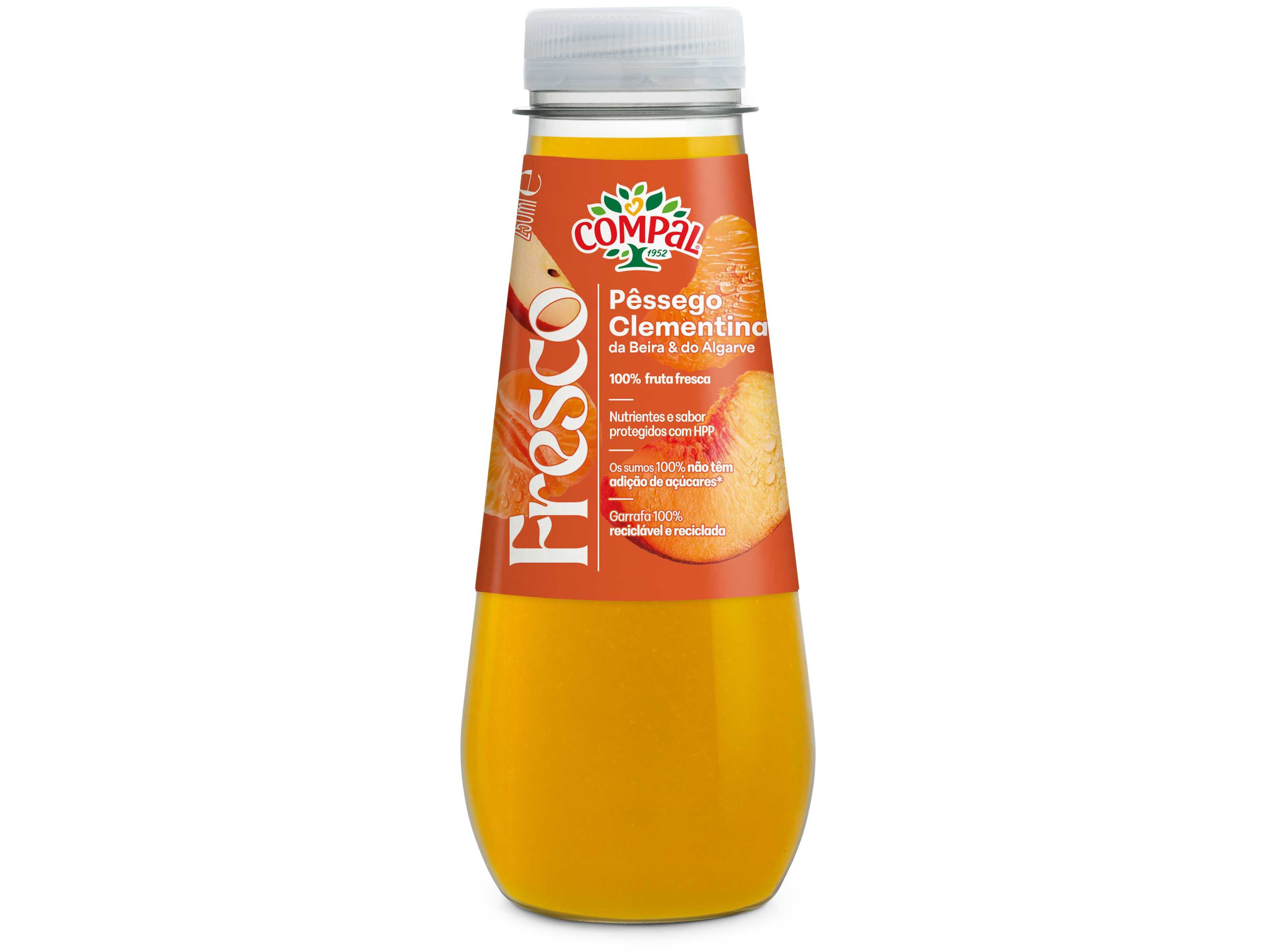 SUMO COMPAL FRESCO PESSEGO CLEM 0.25L (SDR) image number 0