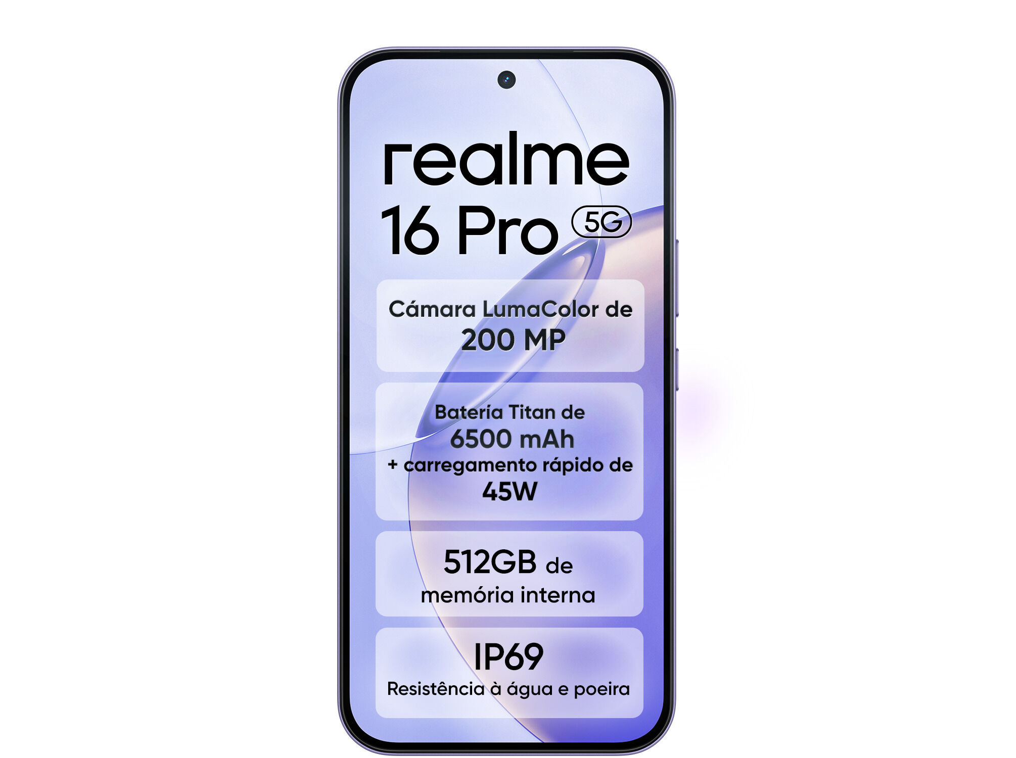 SMARTPHONE REALME 16 PRO 5G ROXO 8/512 image number 6
