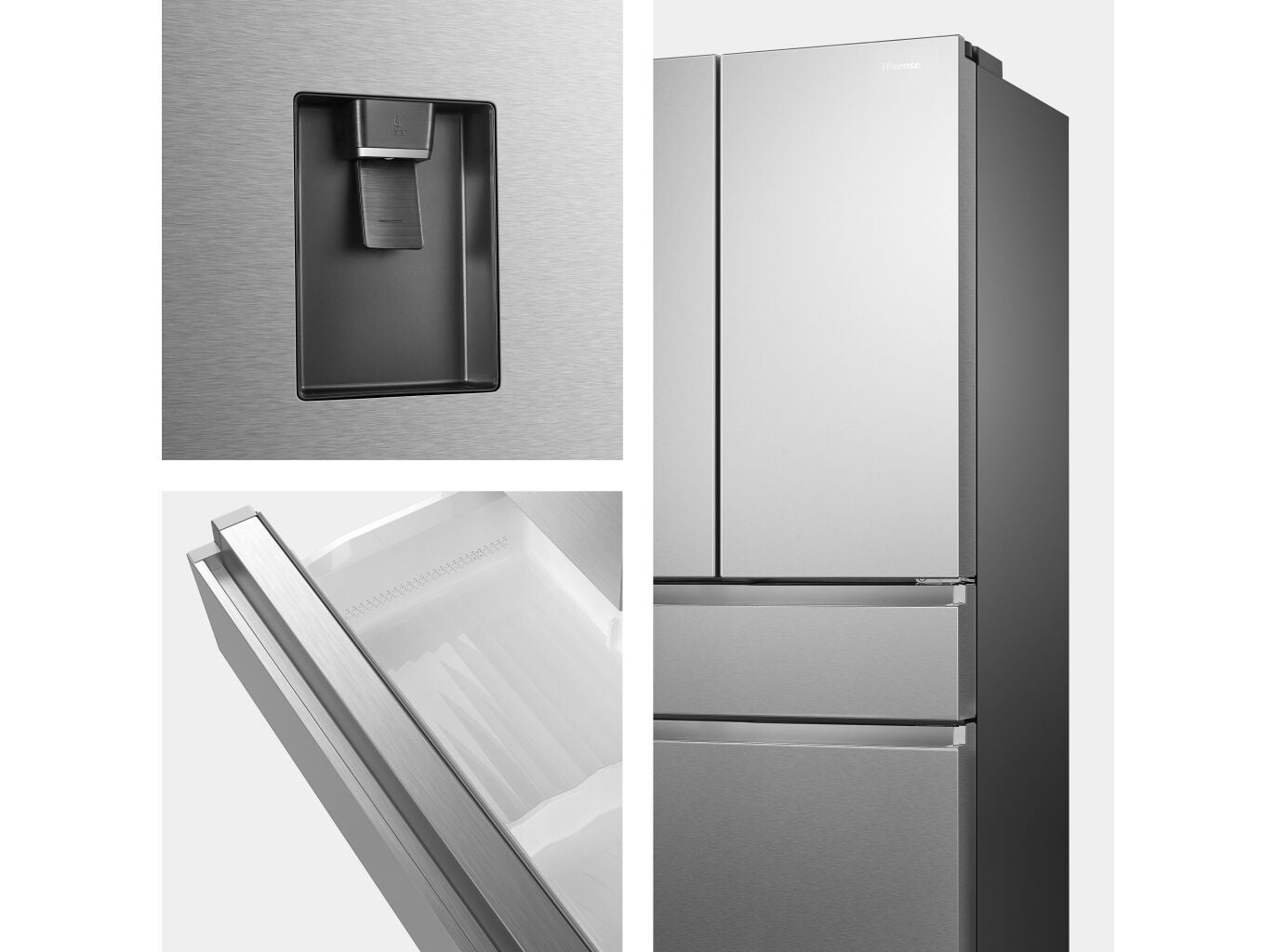FRIGOR&Iacute;FICO AMERICANO HISENSE RF749N4SWSE (NO FROST E 178.5CM 579L INOX) image number 3