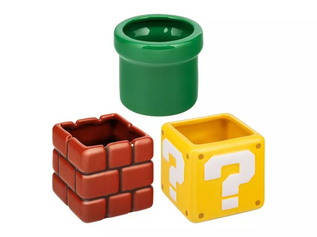 SET 3 TA&Ccedil;AS SNACKS SUPER MARIO image number 0