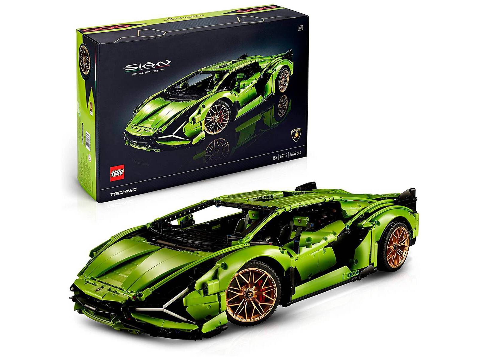 LAMBORGHINI SI&Aacute;N FKP 37 LEGO TECHNIC 42115 image number 1