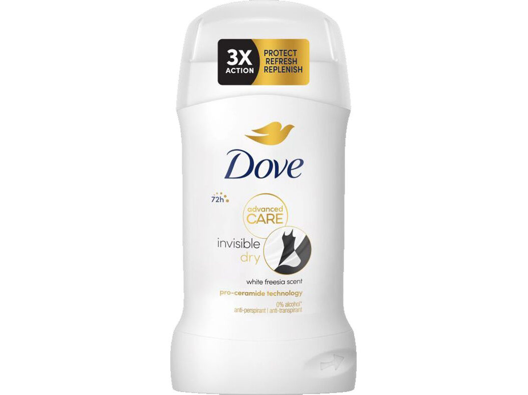 DESODORIZANTE DOVE STICK INVISBLE DRY 50 ML image number 0