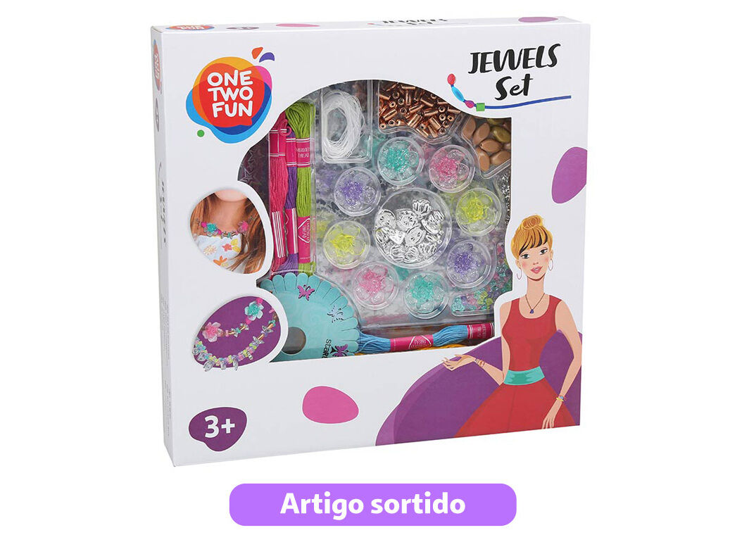 CONJUNTO PARA JOALHERIA ONE TWO FUN MODELOS SORTIDOS image number 1