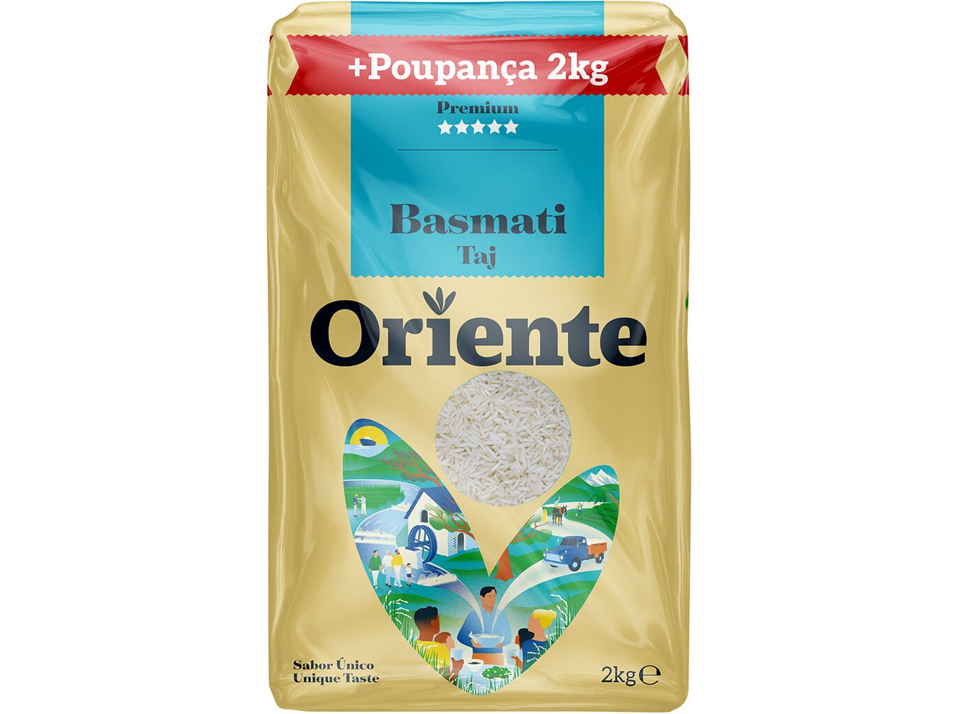 ARROZ BASMATI ORIENTE 2KG image number 1