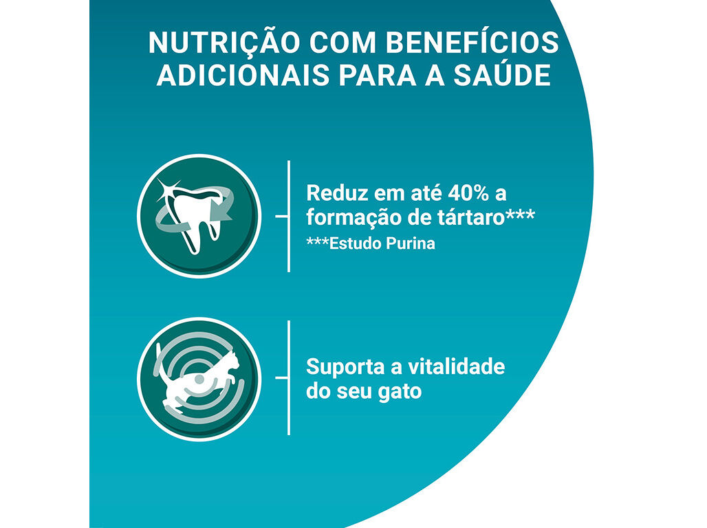RA&Ccedil;&Atilde;O PARA GATO PURINA ONE COM FRANGO 1.5KG image number 3