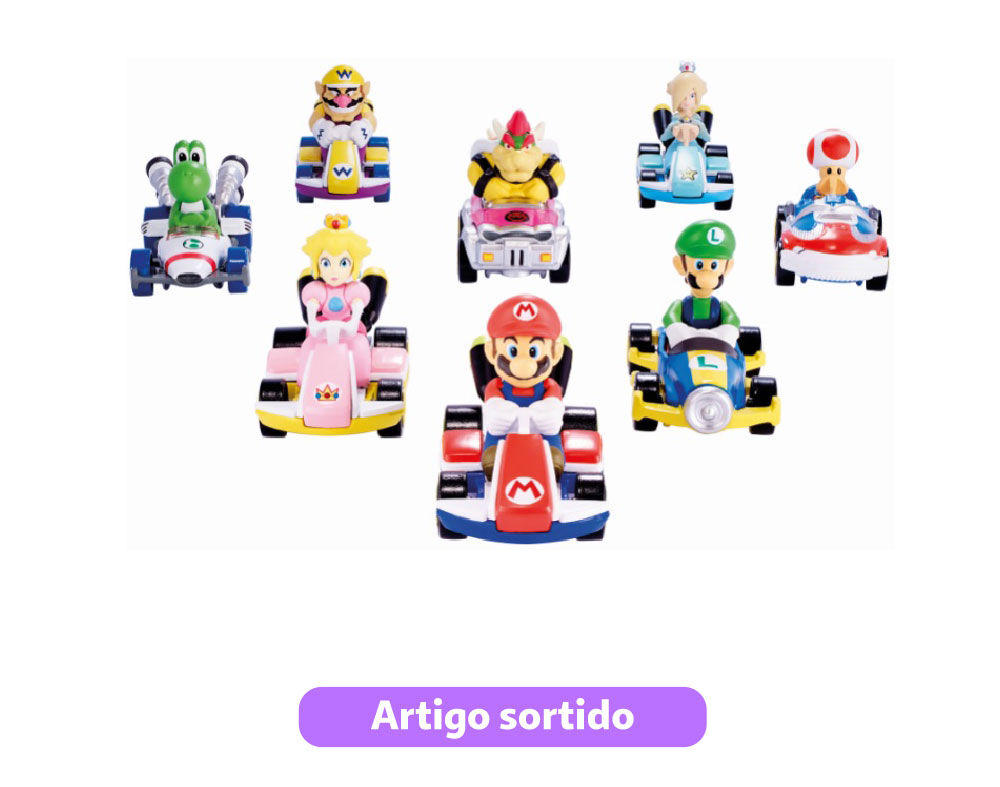 MARIO KART HOT WHEELS MODELOS SORTIDOS