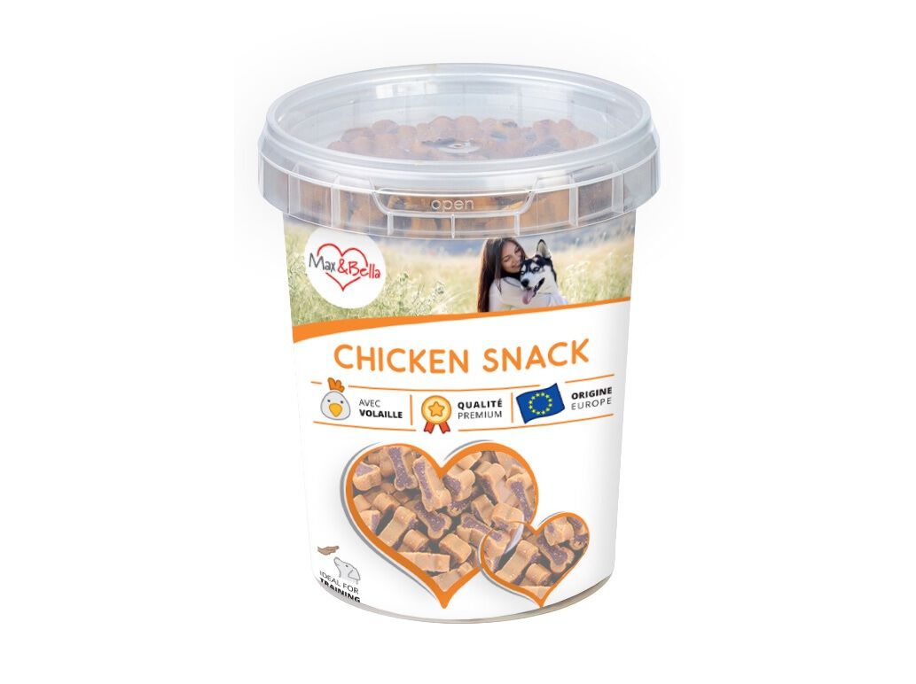 SNACK C&Atilde;O MAX&BELLA OSSOS FRANGO 300G image number 1