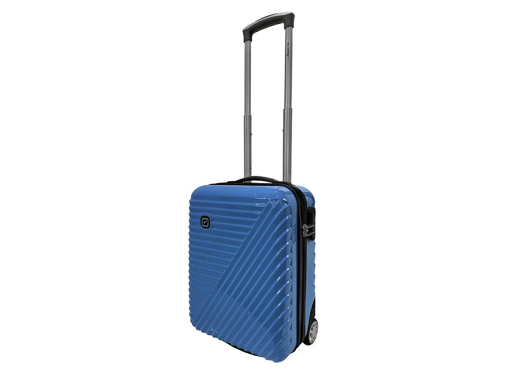 MALA DE CABINE R&Iacute;GIDA AIRPORT AZUL 8 RODAS 45X31X19CM