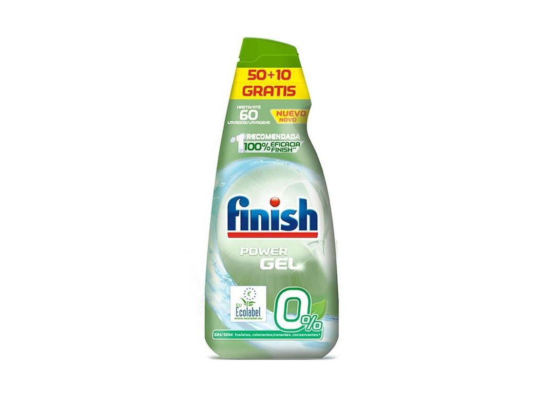 DETERGENTE M&Aacute;QUINA LOI&Ccedil;A GEL 0% FINISH 60D