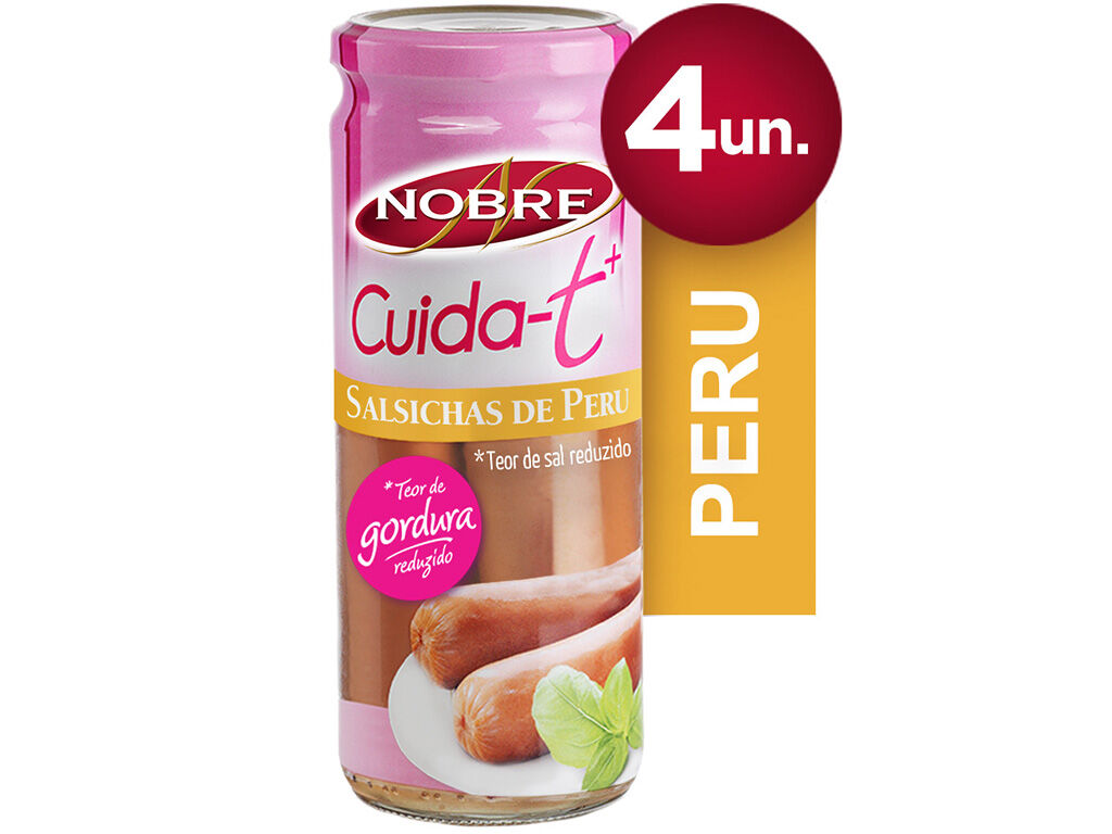 SALSICHAS PERU NOBRE CUIDA-T+ 430(210)G image number 1