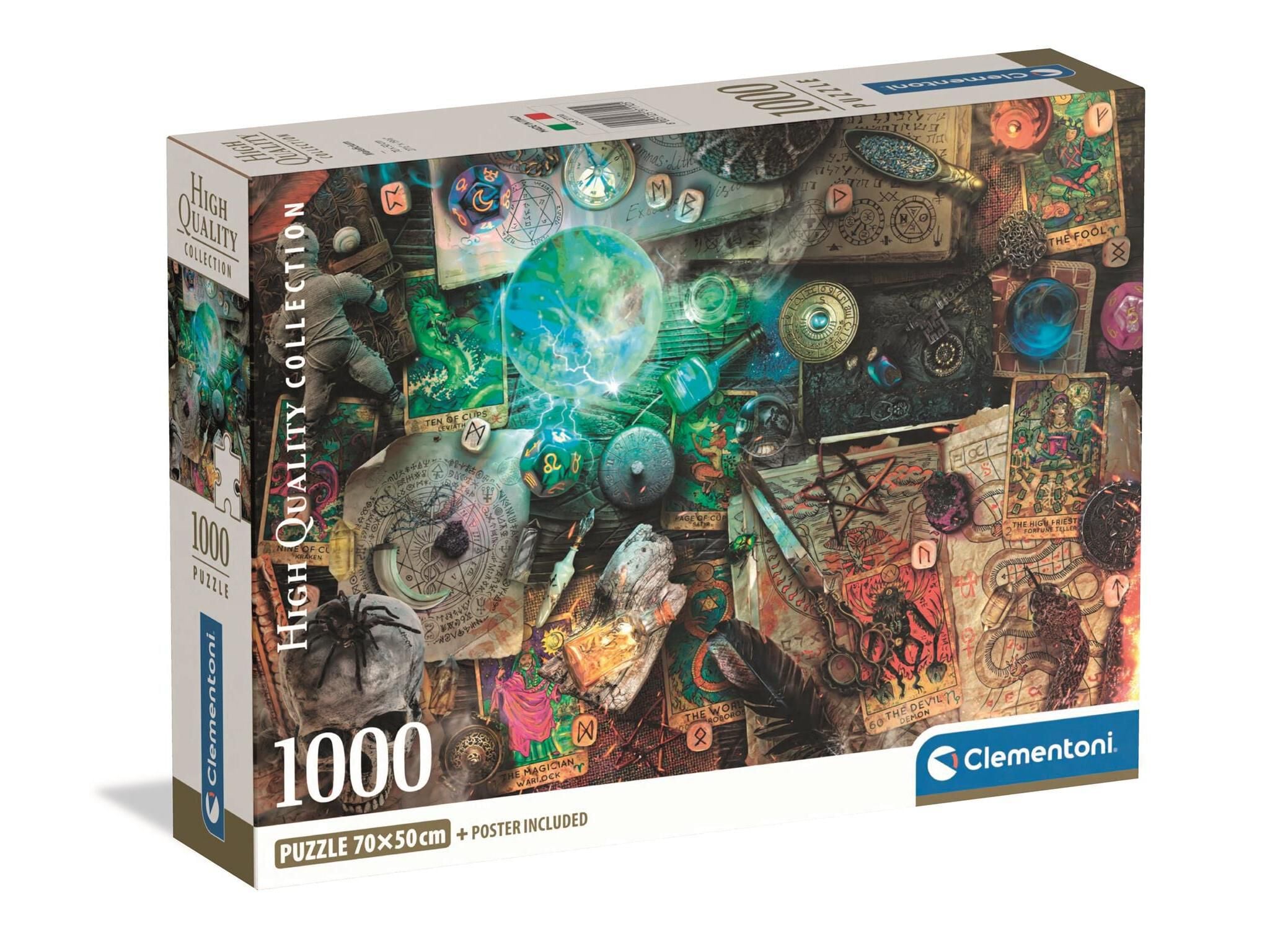 PUZZLE CLEMENTONI MALEFICIUM 1000 PE&Ccedil;AS image number 0