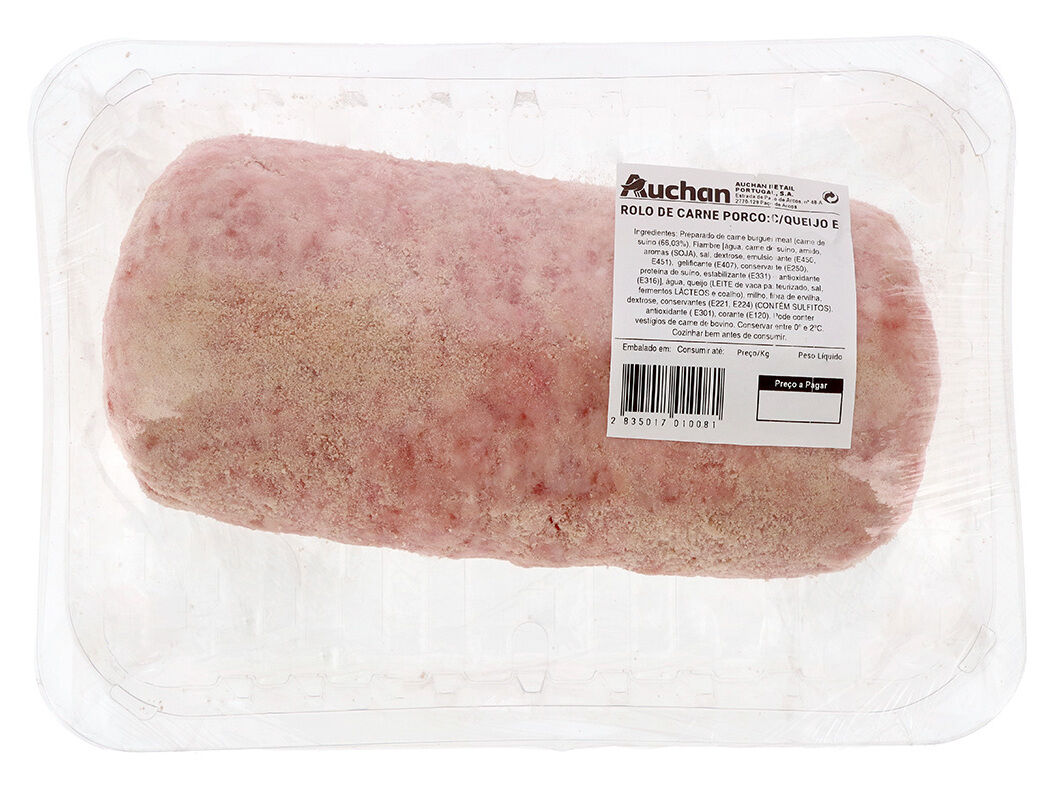 ROLO DE CARNE DE PORCO COM QUEIJO E FIAMBRE KG image number 1