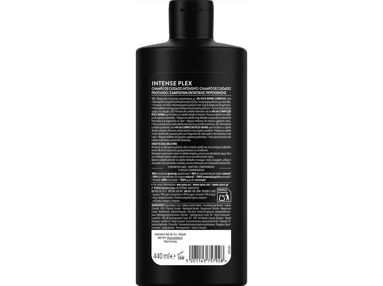 CHAMP&Ocirc; SYOSS INTENSE PLEX 440 ML image number 1