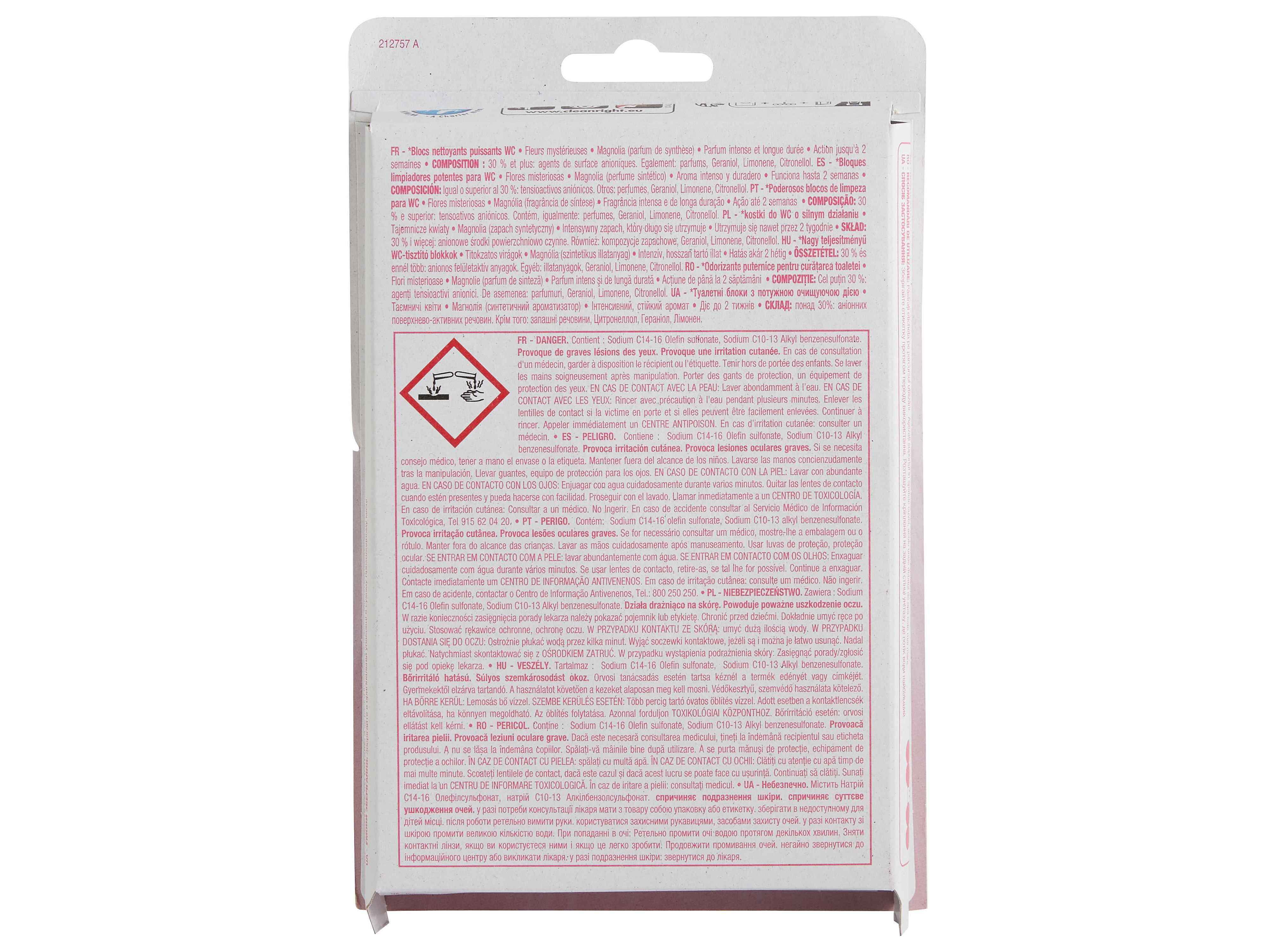 BLOCO WC POWER AUCHAN FLORES MISTERIOSAS MAGN&Oacute;LIA 2UN image number 1