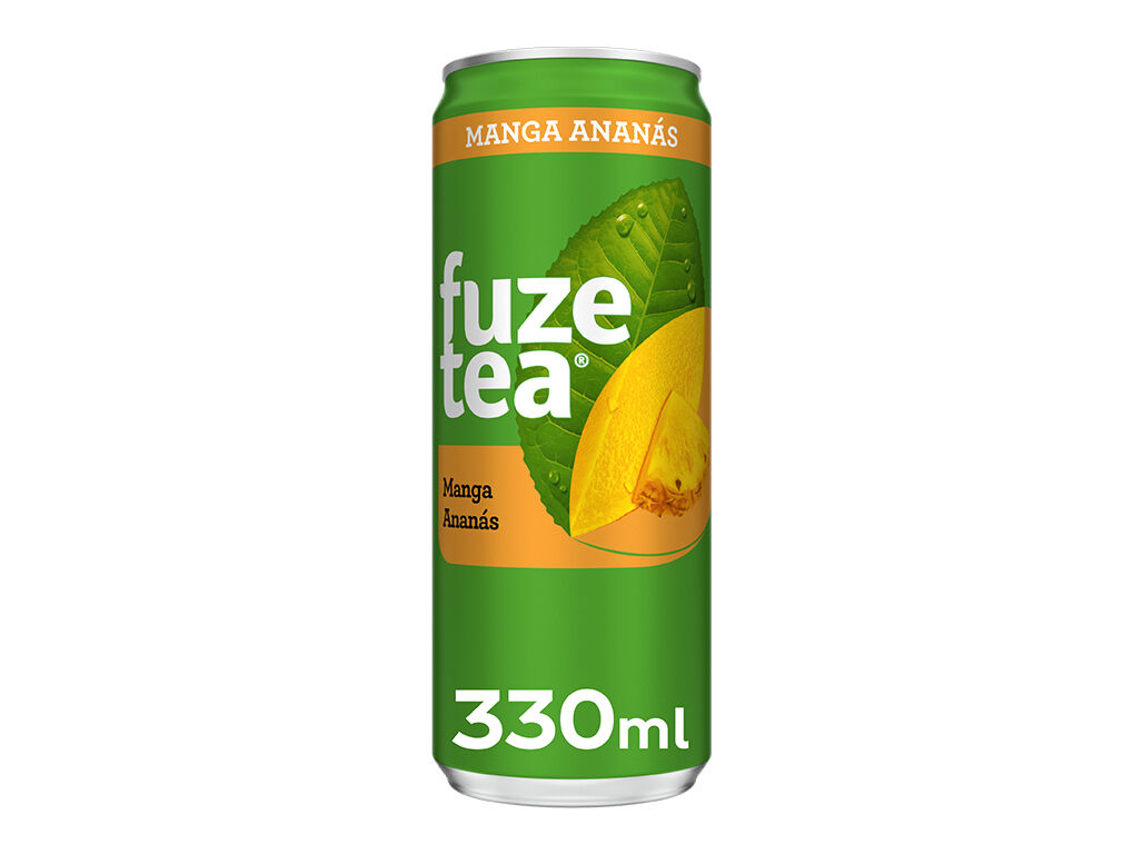 ICE TEA FUZE TEA MANGA ANAN&Aacute;S 0.33L (SDR) image number 0