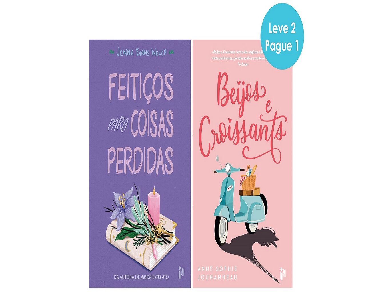 LIVRO FEITI&Ccedil;OS PARA COISAS PERDIDAS E BEIJOS E CROISSANTS image number 0