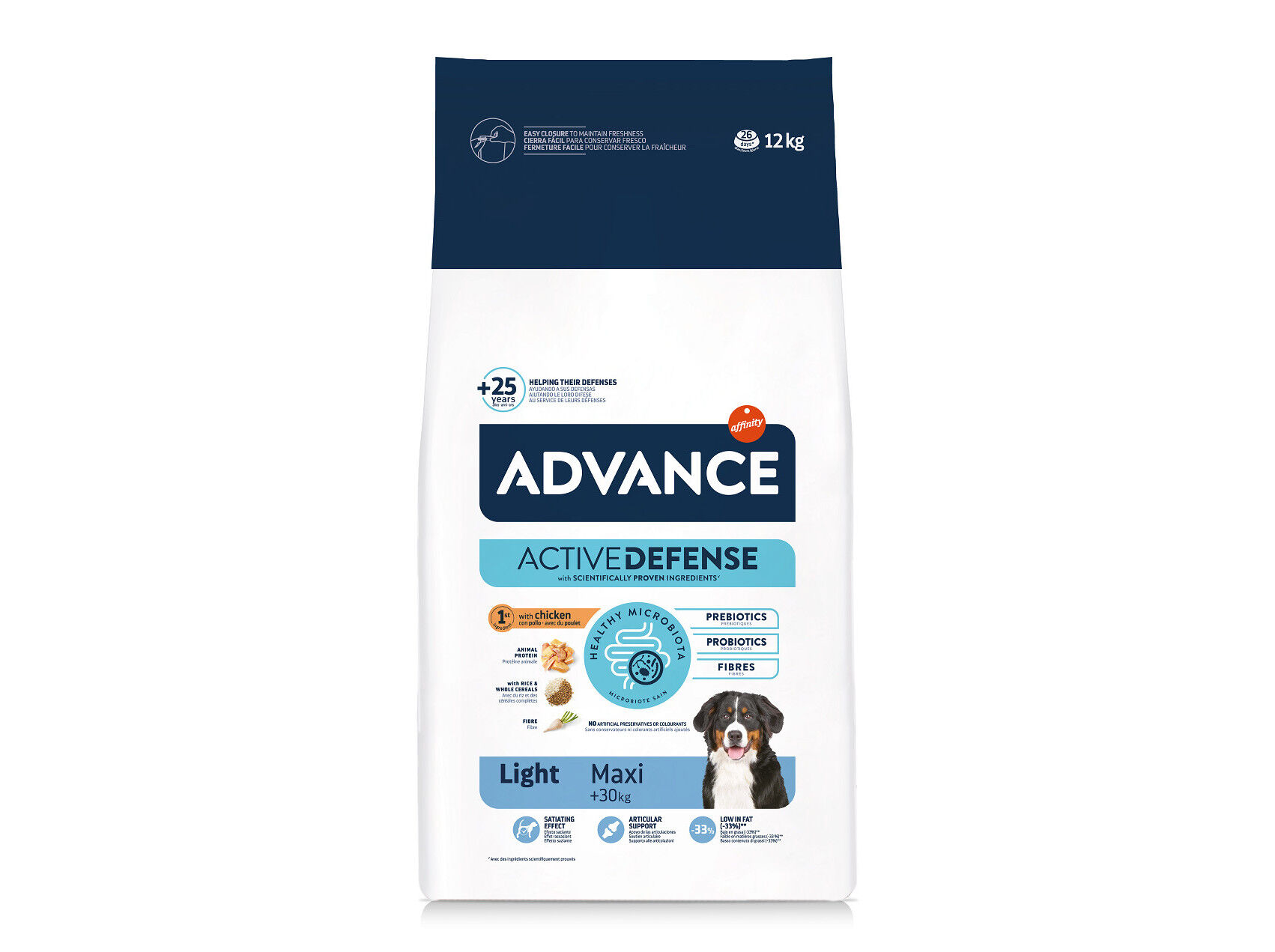 RA&Ccedil;&Atilde;O C&Atilde;O ADVANCE MAXI LIGHT 12KG