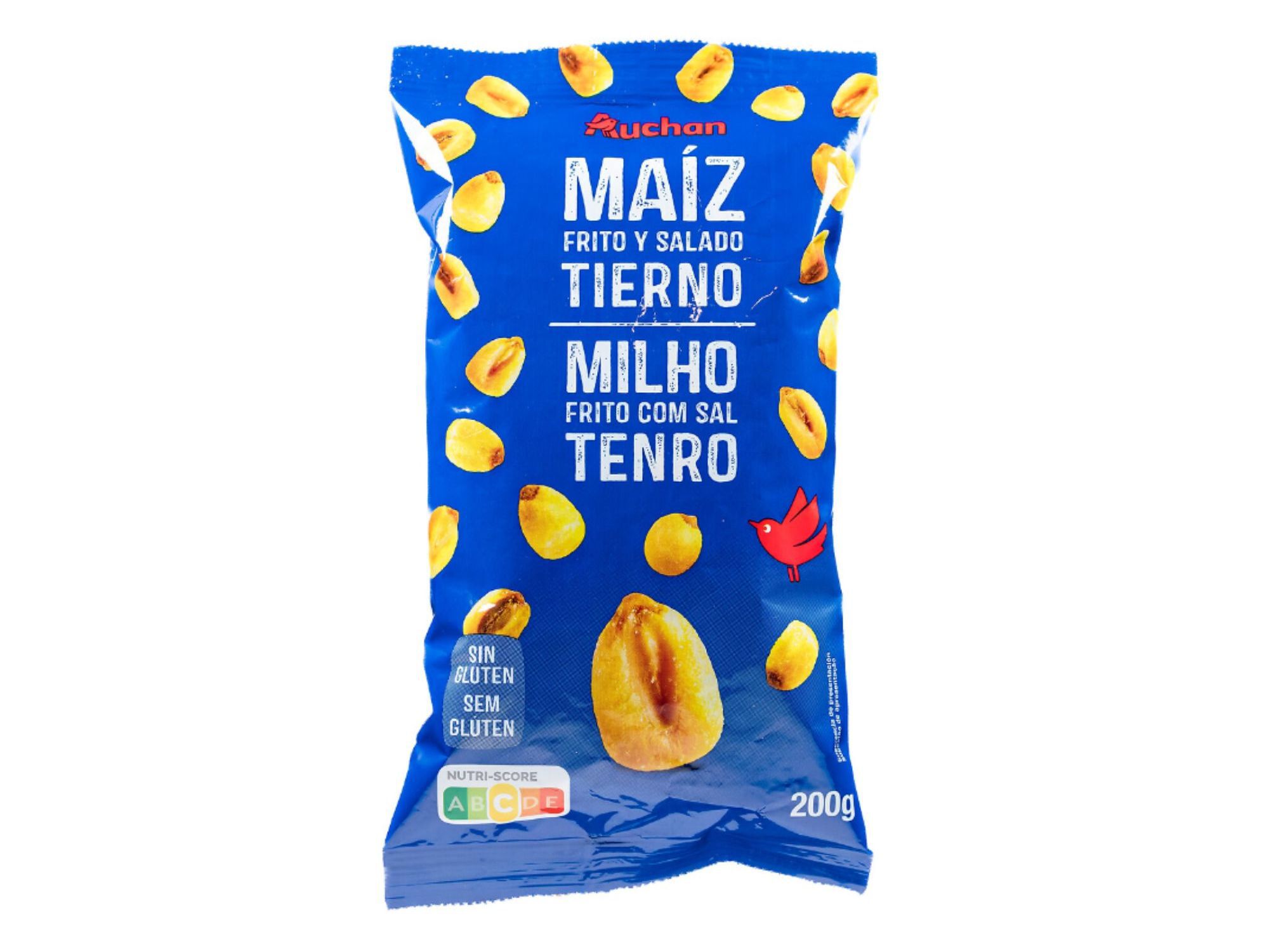 MILHO FRITO AUCHAN SALGADO 200 G image number 0